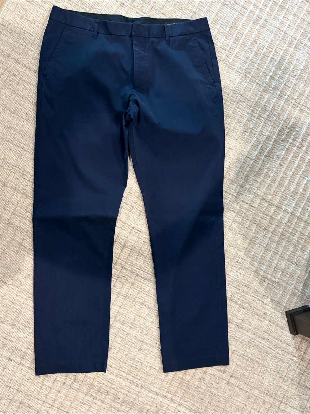 Bonobos Men's Navy Dress Pants - Classic Flat Front